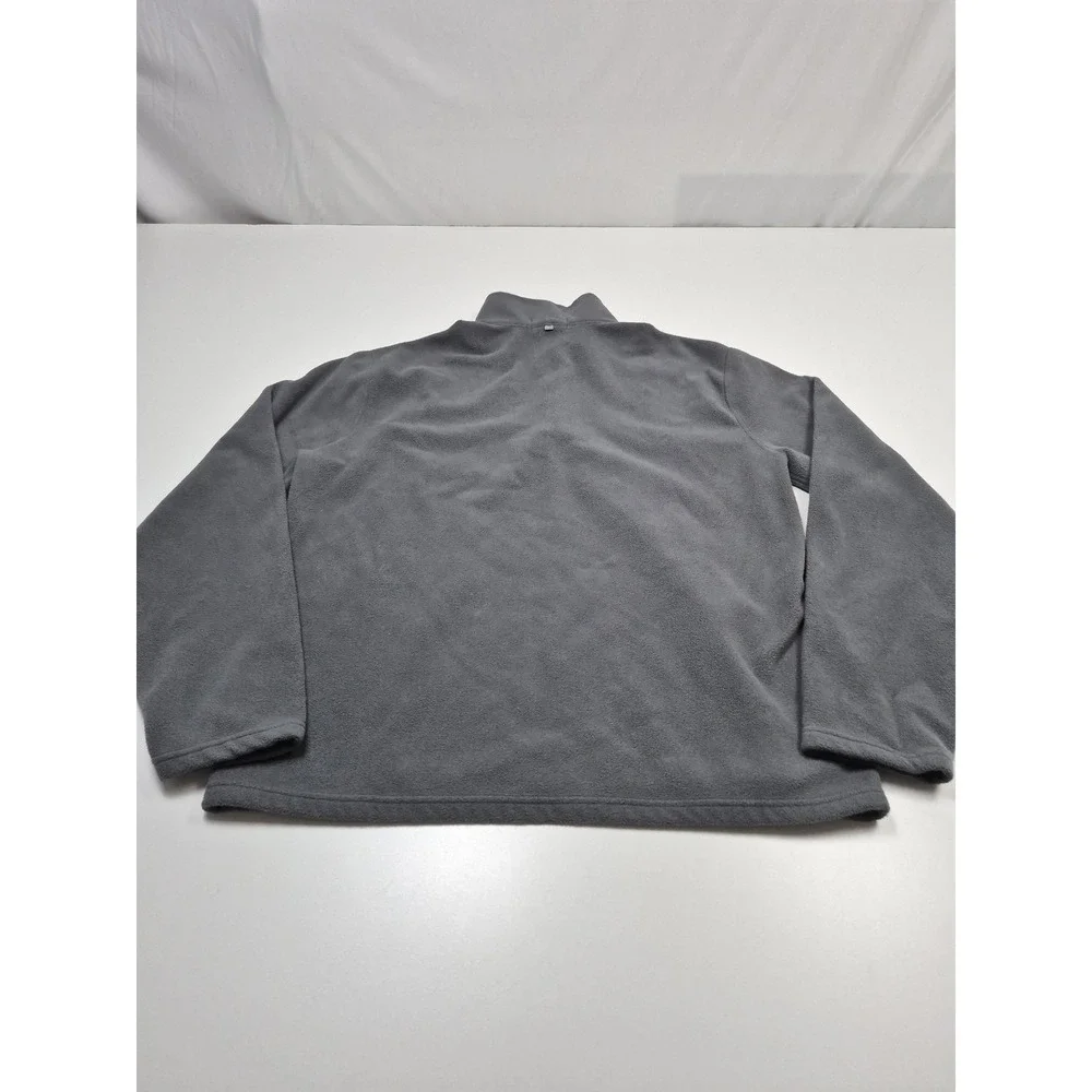 Polo Ralph Lauren Sweatshirt Mens Large Gray 1/4 Zip Fleece Pullover Pony Logo
